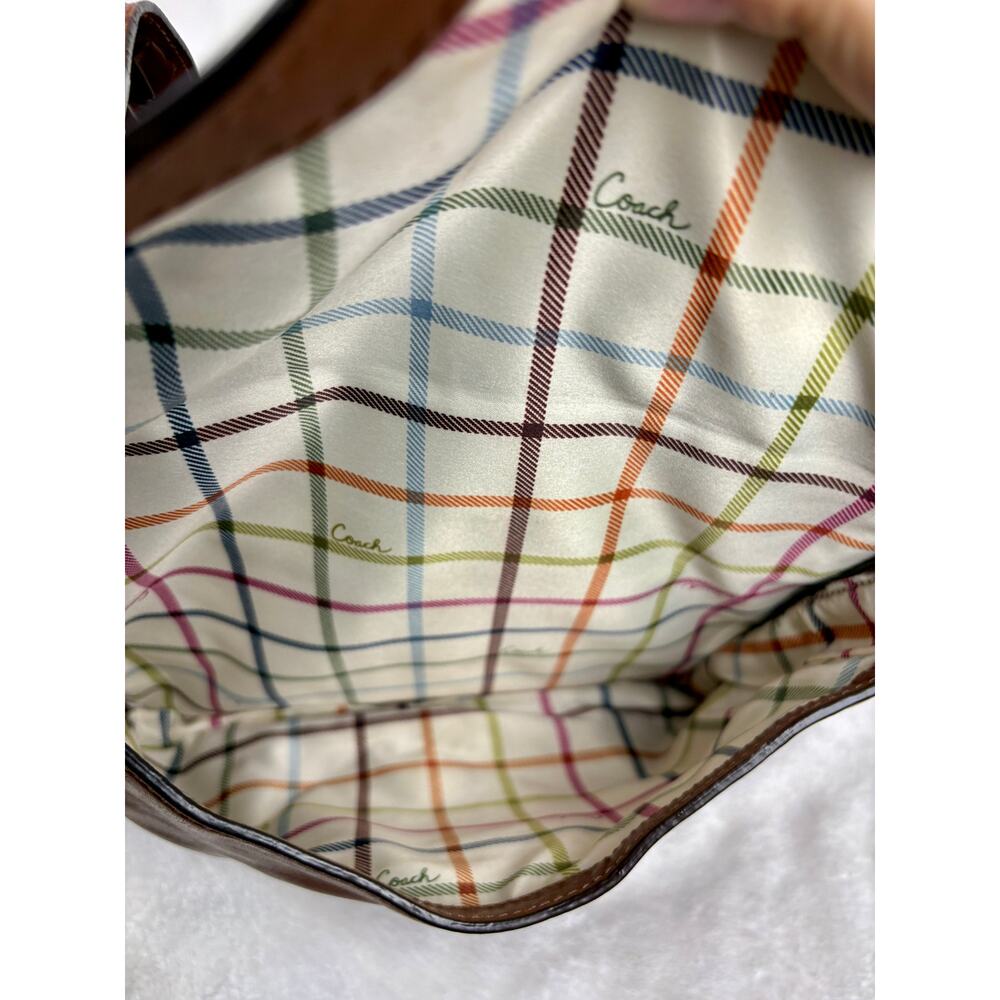 Coach Vintage Y2K Legacy Bleeker Flap Shopper in Brittish Tan Vachetta Leather - Picture 13 of 16